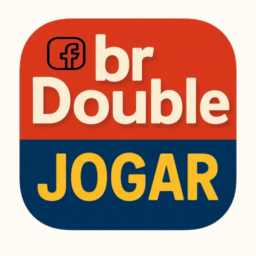 Imagem promovendo a página oficial da brdouble no Facebook